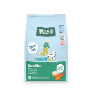 Green Petfood InsectDog Sensitive Dry Food – Insects & Rice (90g/900g/10kg)