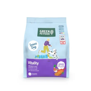 Green Petfood InsectDog Vitality Dry Food – Insects & Duck (900g/7.5kg)