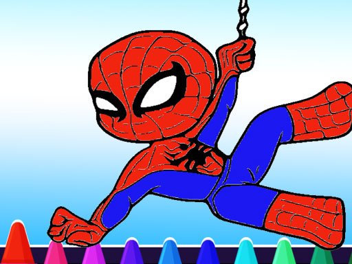 Spiderman Coloring Game - Ảnh 1