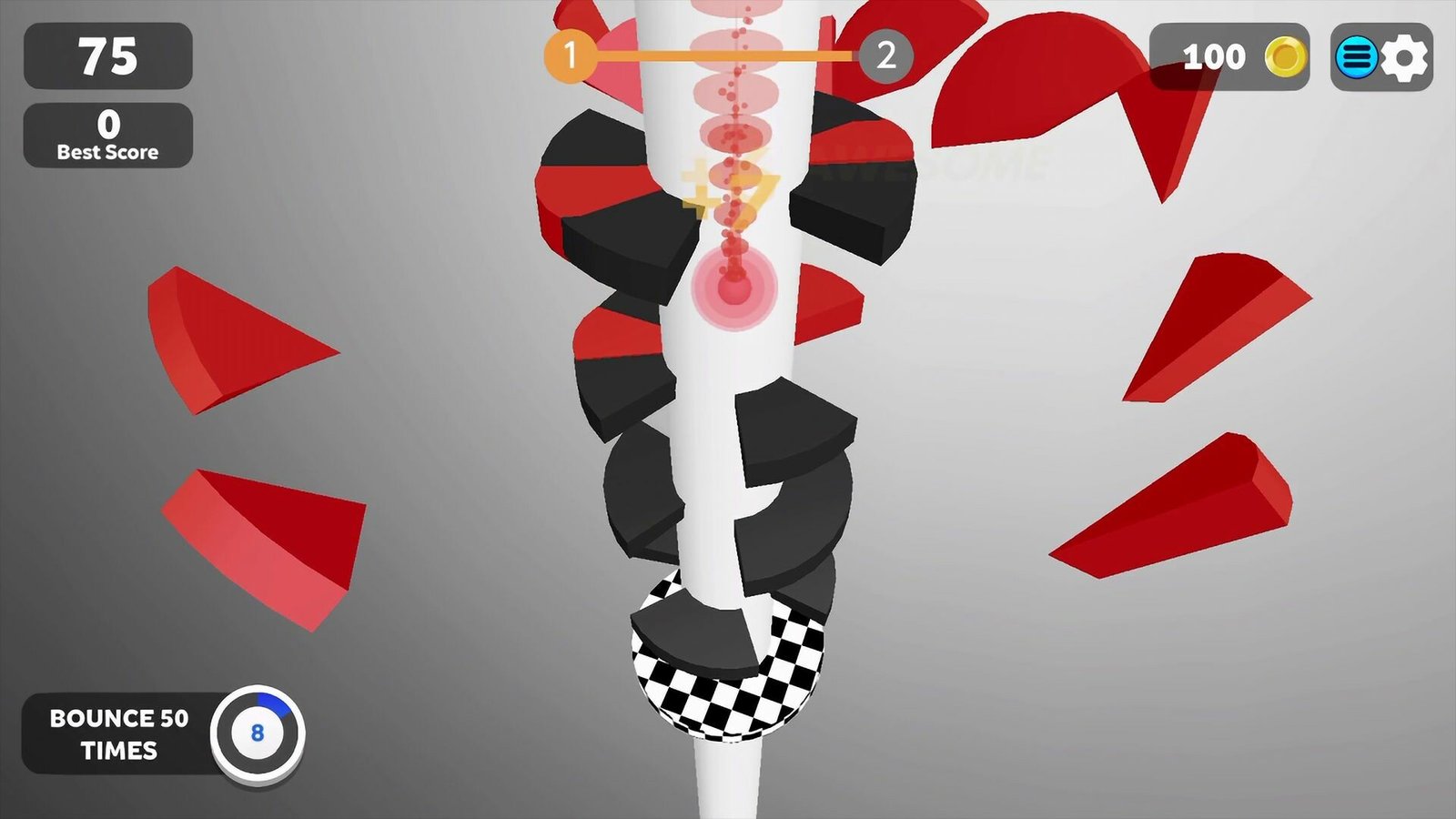 Helix Jump - Screenshot