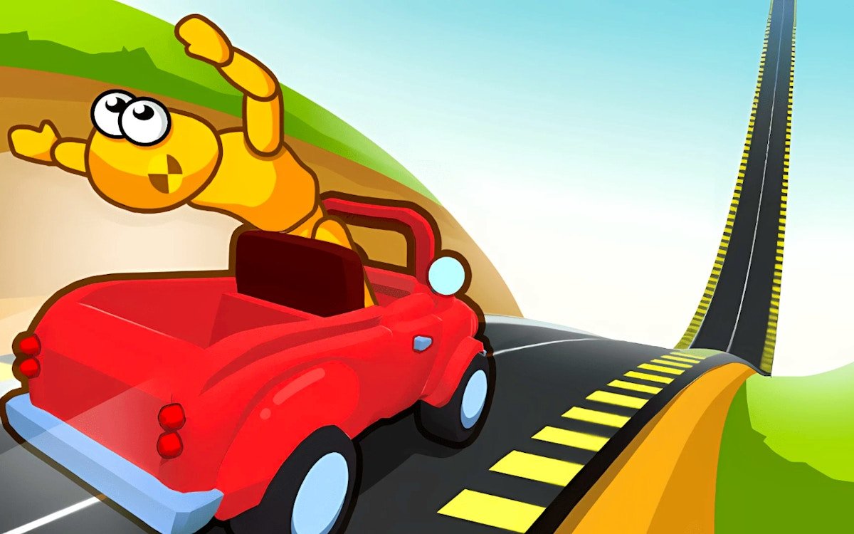 Downhill Car Ride Crash Test - Ảnh 2